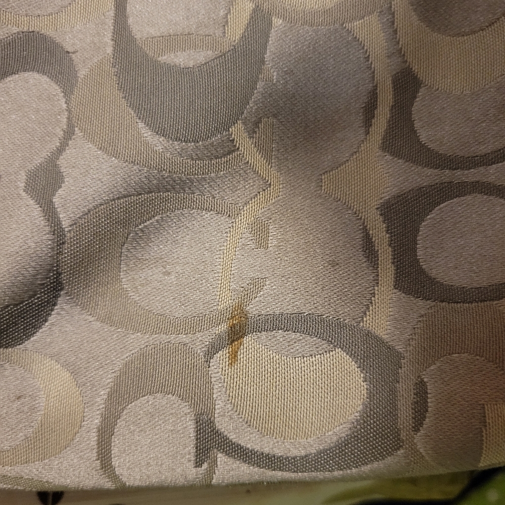 Coach Purse Gray Authentic - Picture 4 of 7